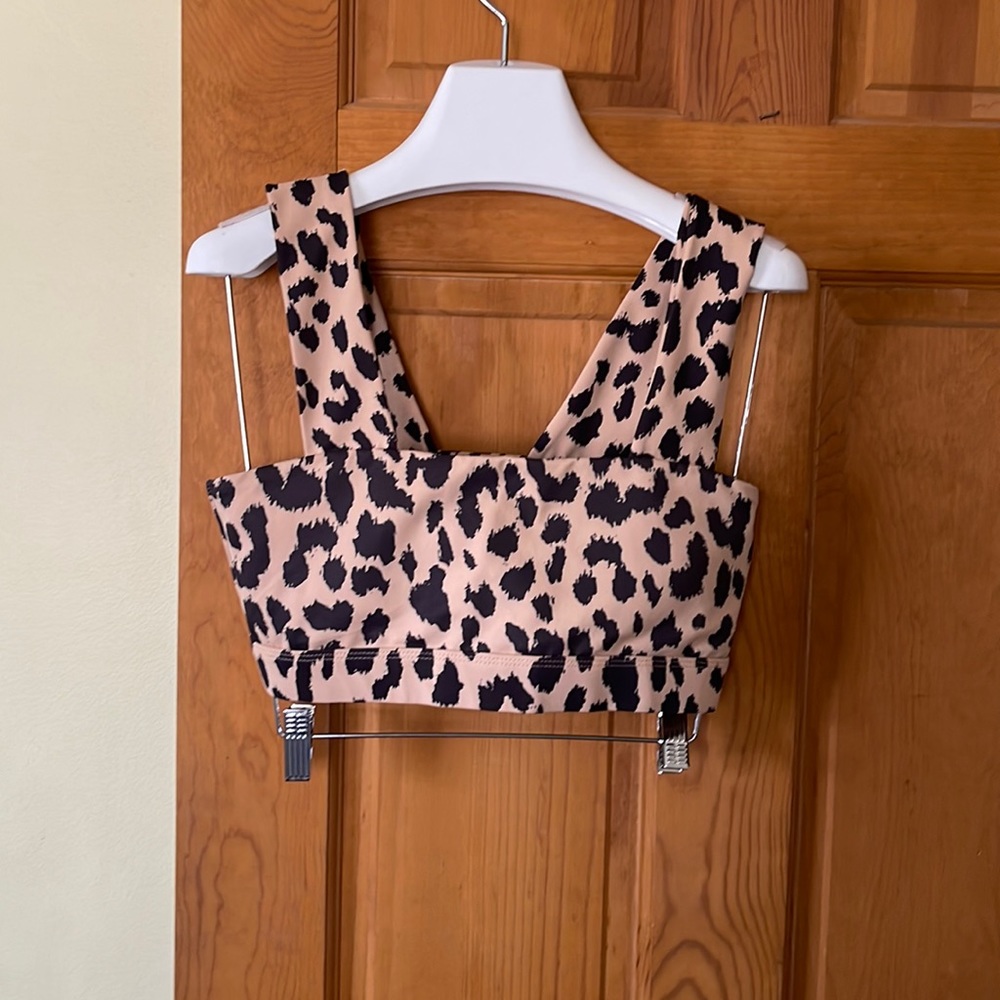 Leopard Sports Bra